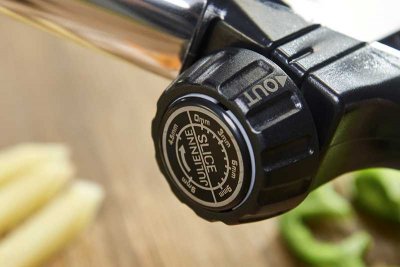 Mandolin grönsaksskivare tacos