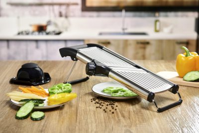 Mandolin grönsaksskivare tacos